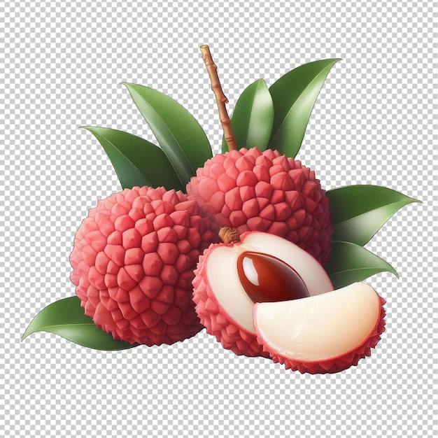 NutrientRich Lychee Graphic png