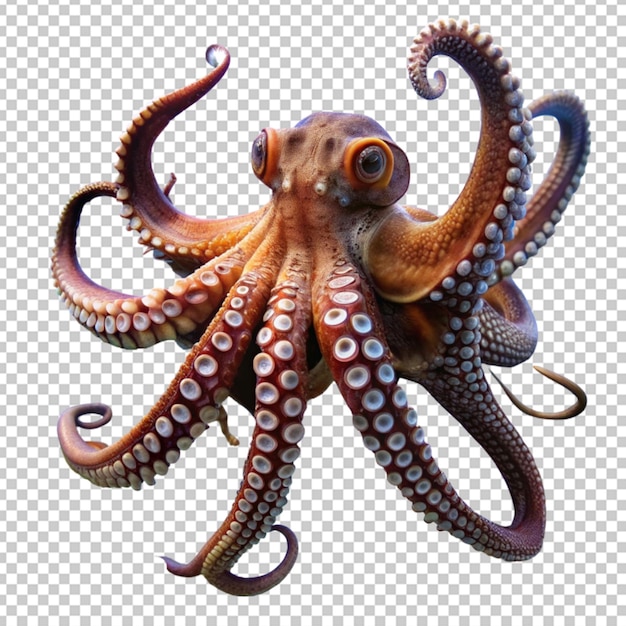 PSD octopus animal