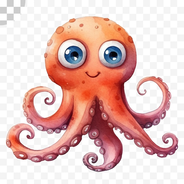 Octopus transparent background