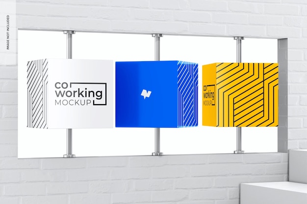 Office Sign Mockup