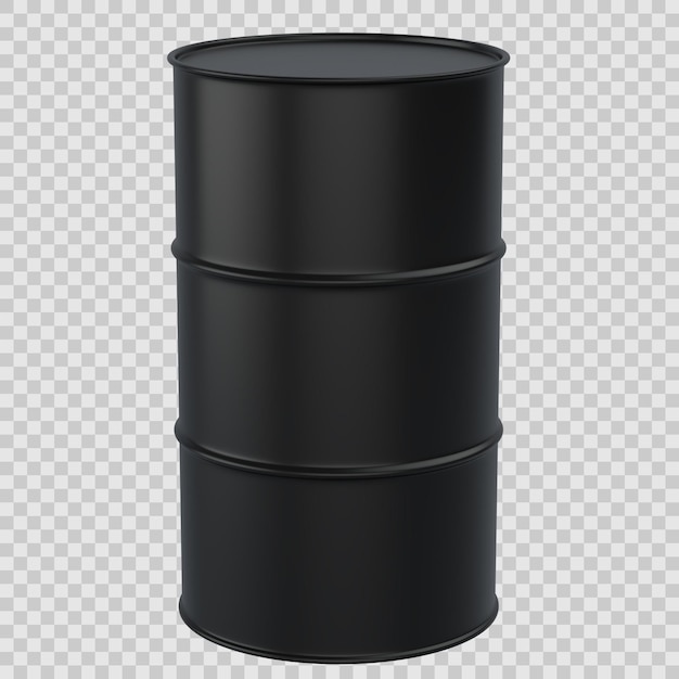 Oil barrel 3d icon