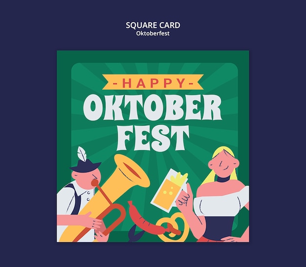 Oktoberfest template design