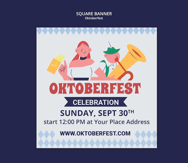 Oktoberfest template design