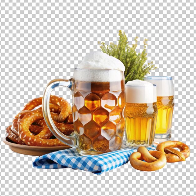 PSD oktoberfest on transparent background