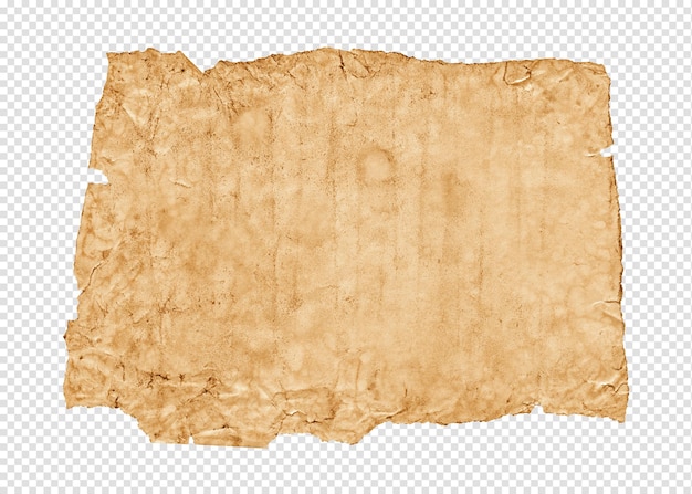 Old crumpled paper texture background