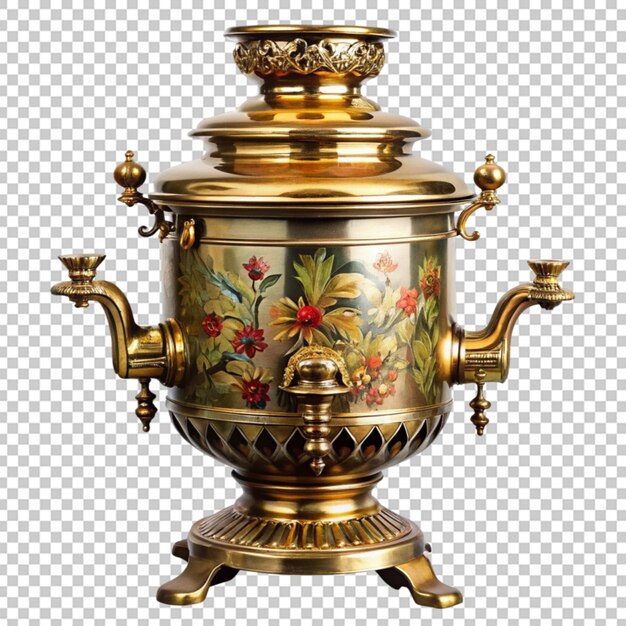 PSD old russian samovar