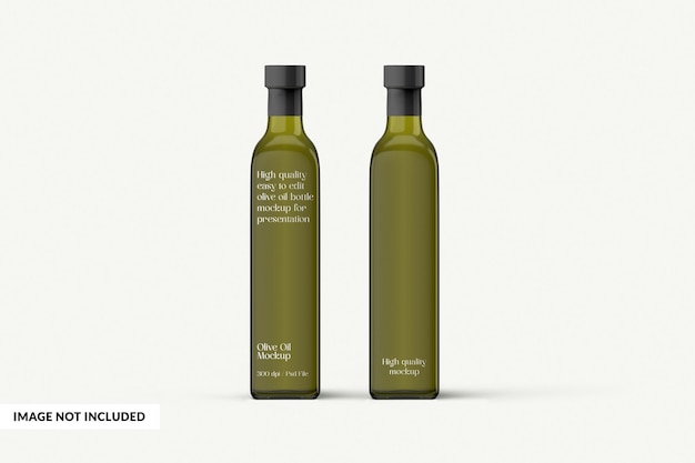 Olive Oil Bottle Packaging Mockup