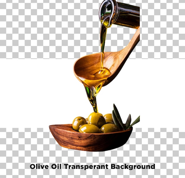 PSD olive with oil