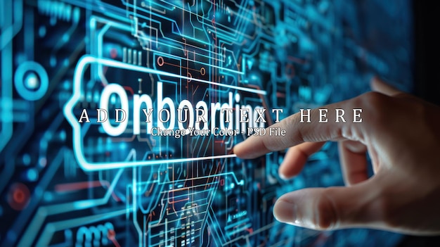 PSD onboarding business process concept