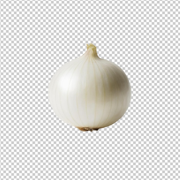 PSD a onion is shown on a white background