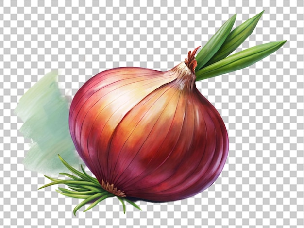 onion whole isolated on white