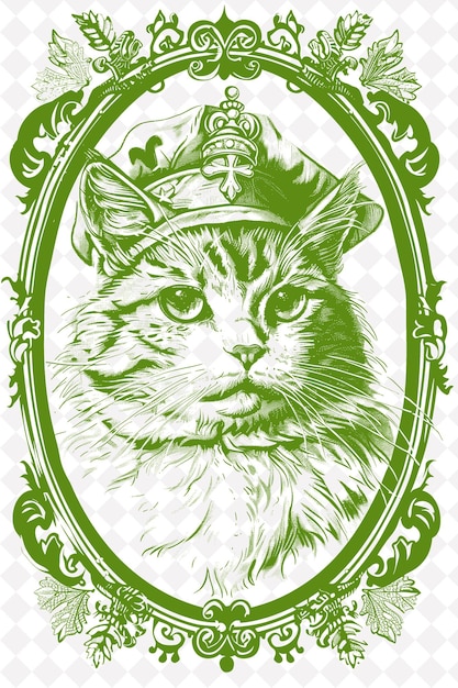 Open Up the Cat World by Personalized Cat PNG Image Designs for Decoration and Printing