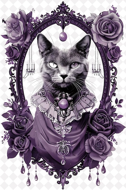 Open Up the Cat World by Personalized Cat PNG Image Designs for Decoration and Printing