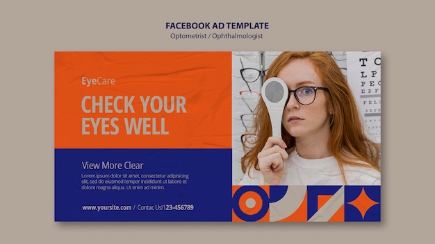 PSD ophthalmologist  template design