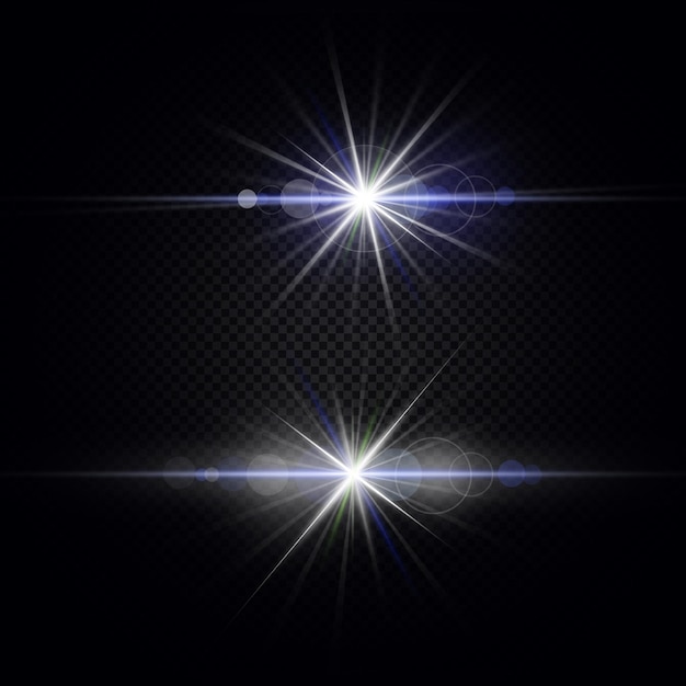 Optical Lens Flare Transparent Background