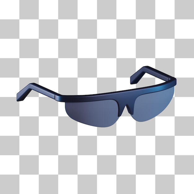 Optical Sunglasses 3D Icon