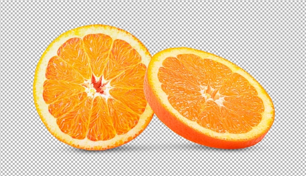 Orange fruits isolated