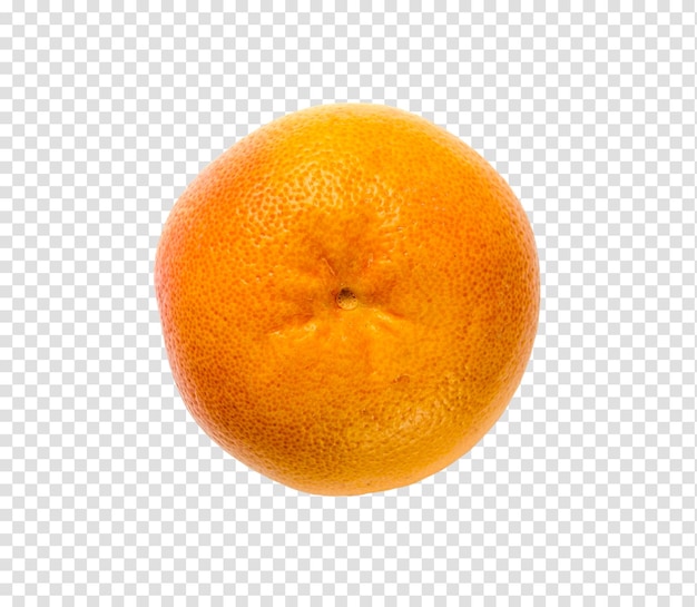 Orange grapefruit isolated on a white background