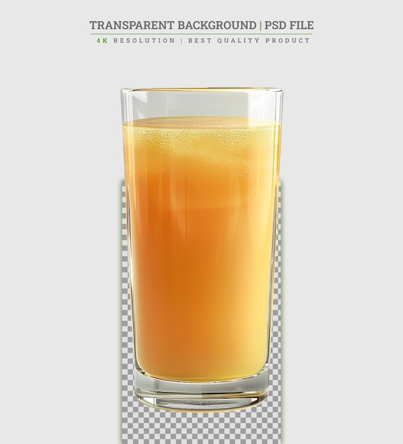 Orange juice splash in glass and slices of orange on white background