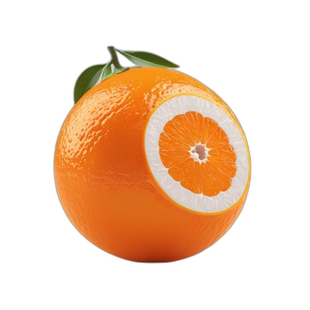 Orange PSD on a white background