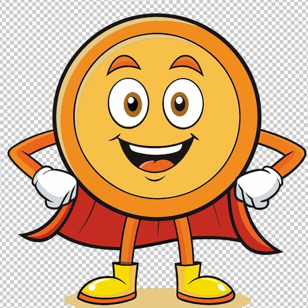 PSD an orange smiley face with a smile and the words quot thumbs up quot