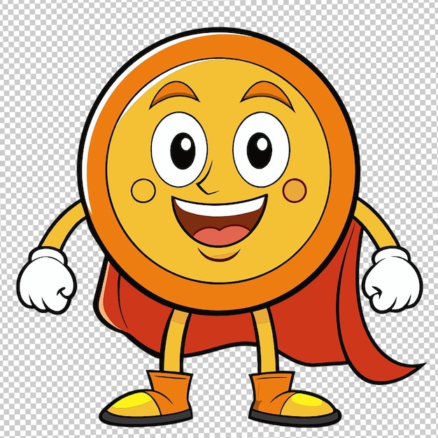 PSD an orange smiley face with a smile and the words quot thumbs up quot