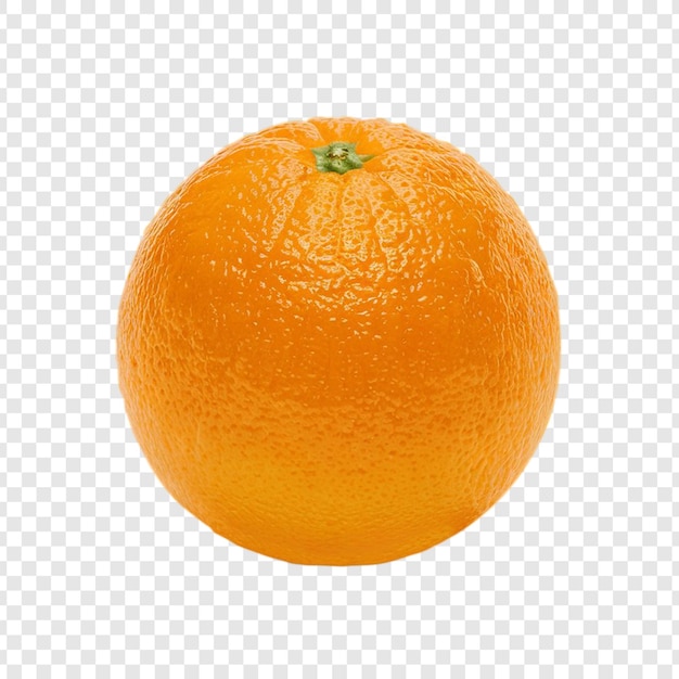 an orange on a transparent background