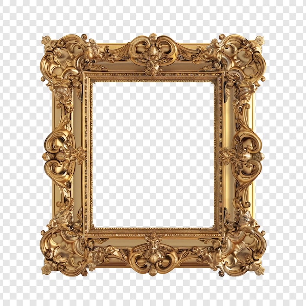 Ornate Golden Frame