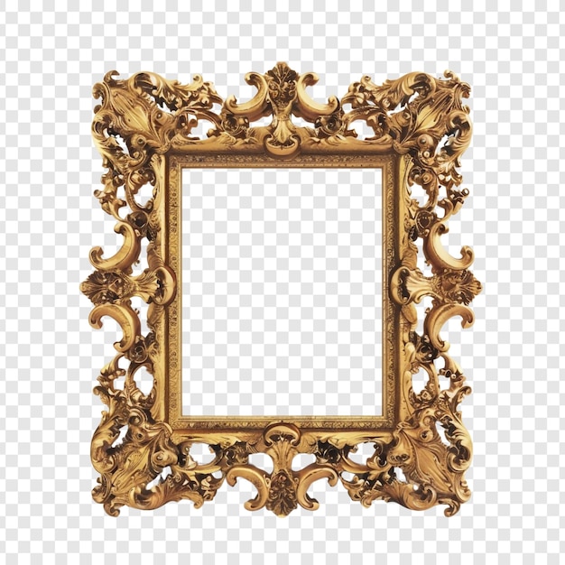 Ornate Golden Frame