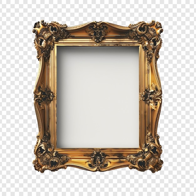 Ornate Golden Picture Frame