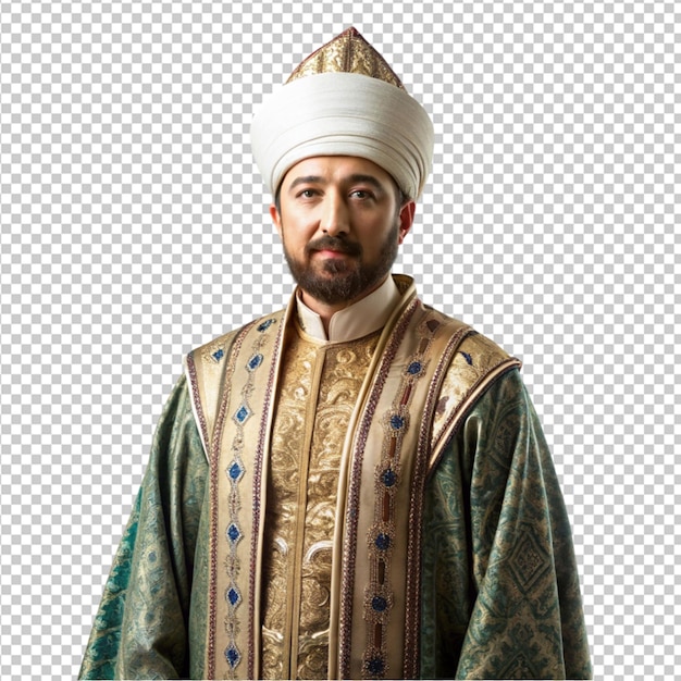 ottoman sultan on caftan png