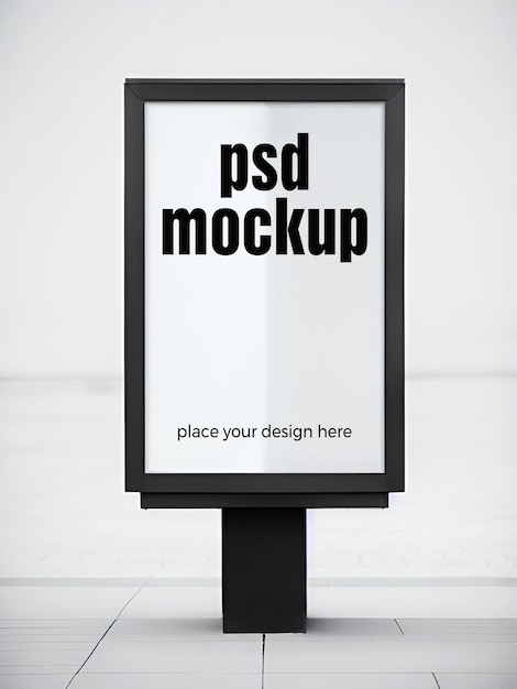 Outdoor Advertising mockup city with billboards billboard mockup identity showcase template