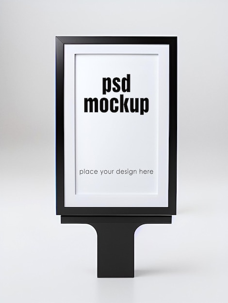 Outdoor Advertising Mockup PSD Billboard Showcase Template Poster MockUp Marketing Files