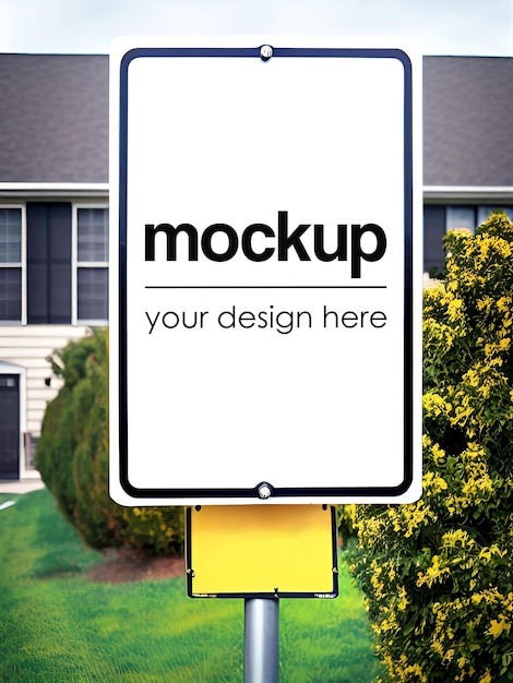 Outdoor Advertising Mockup Street Shop Sign Signage Logo Template