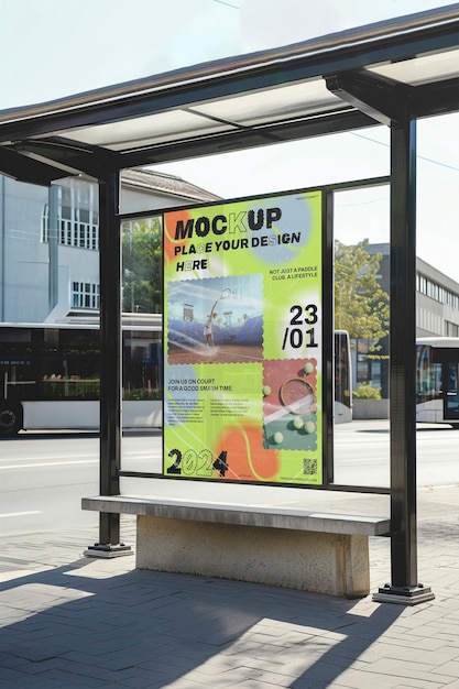 PSD outdoor billboard mockup