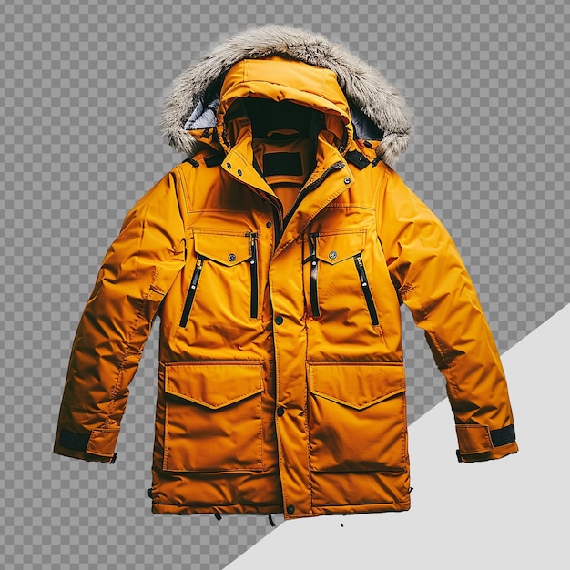 PSD outerwear png isolated on transparent background