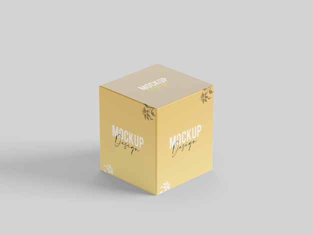 package box mockup