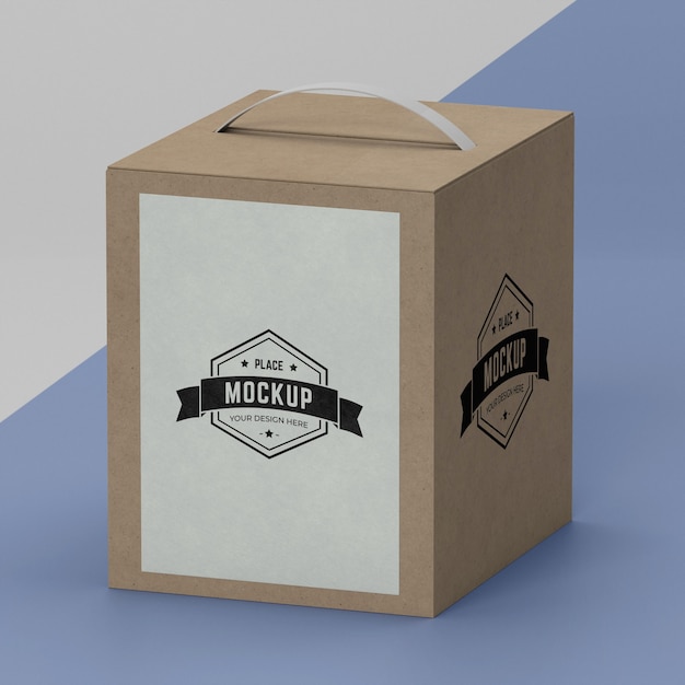 Packaging box concept mock-up