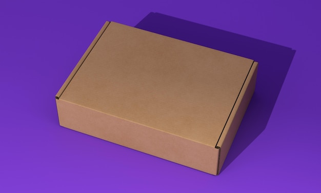 Packaging box concept mock-up