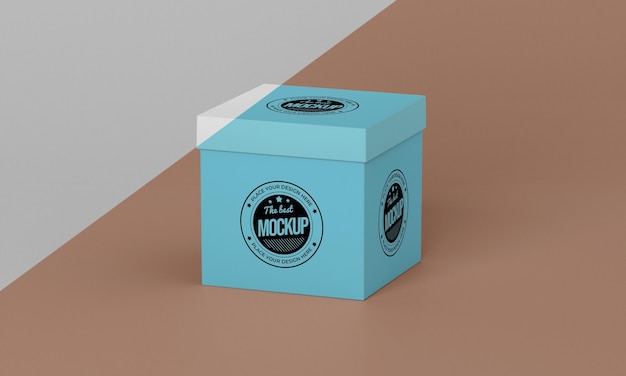 Packaging box mock-up