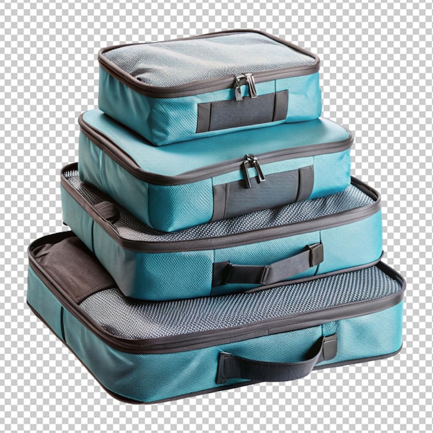 packing cubes transparent background