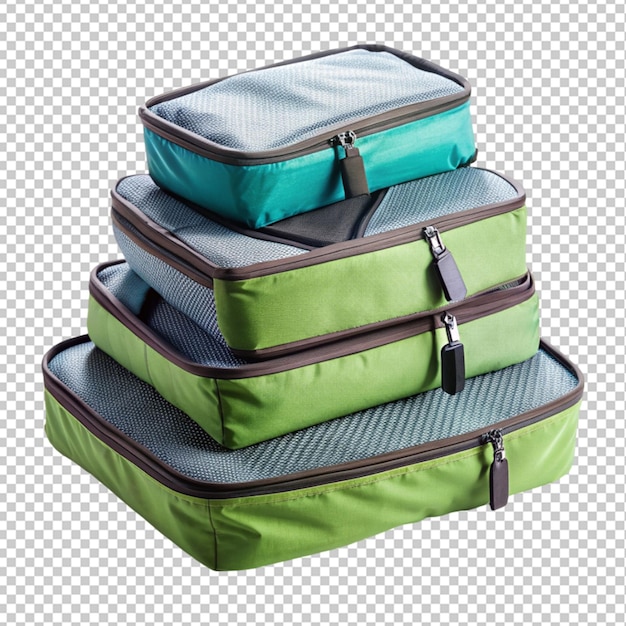 packing cubes transparent background