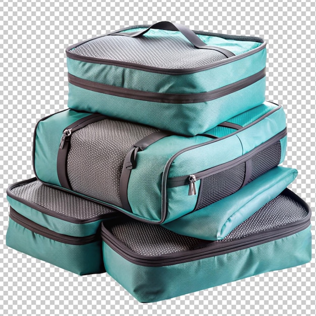 packing cubes transparent background