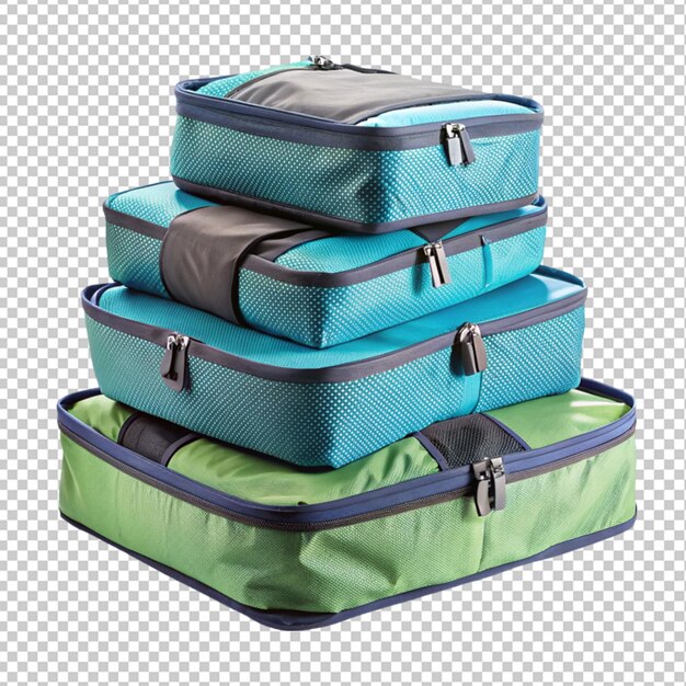 packing cubes transparent background