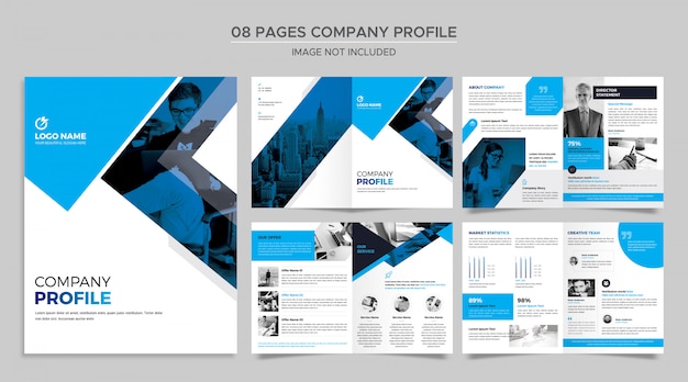 Pages Company Profile Template