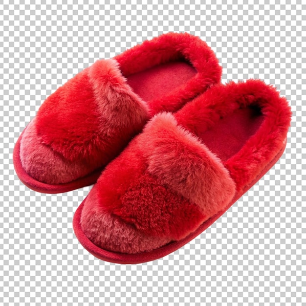 PSD a pair of slippers with a bow on them