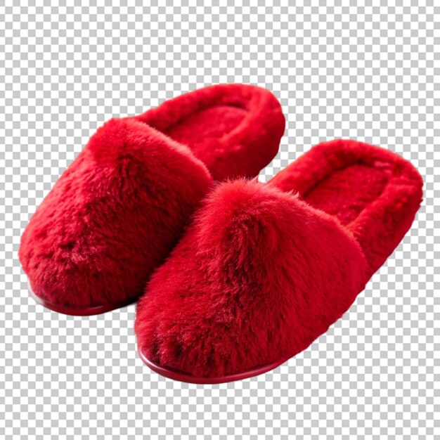 PSD a pair of slippers with a bow on them