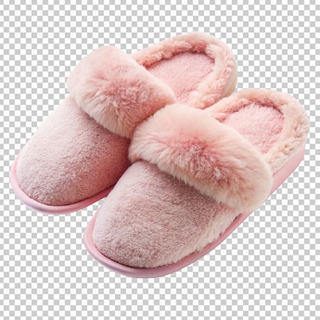 PSD a pair of slippers with a bow on them