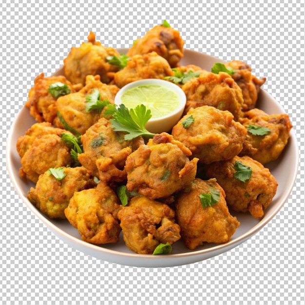 PSD pakora transparent background