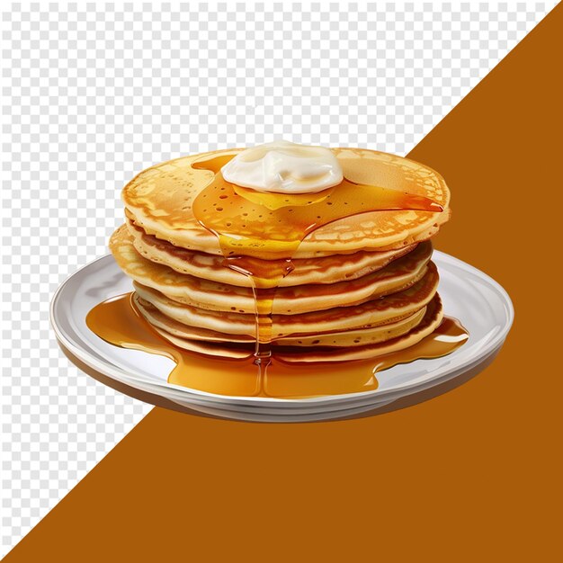 PSD pancakes isolated on transparent background pancakes isolated png psd